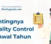 Pentingnya Quality Control di Awal Tahun - Biondiagnostic